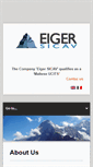 Mobile Screenshot of eigersicav.com